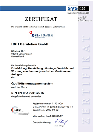 Ein offizielles Zertifikat für Qualitätsmanagement