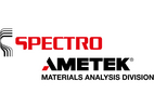 Logo von Spectro Ametek mit rotem und schwarzen Schriftzug